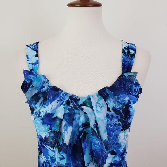 WHBM Floral Ruffle Front Cami - Picture 5 of 13
